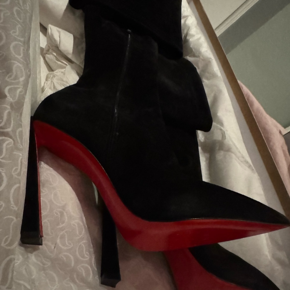 christian louboutin Thigh High Condora Botta Alta